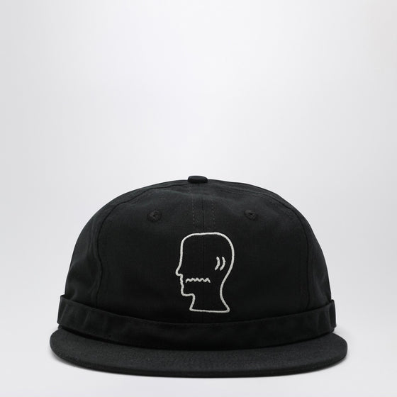 Brain Dead Black cotton baseball cap