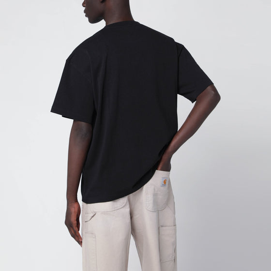 Brain Dead Black T-shirt with logo print