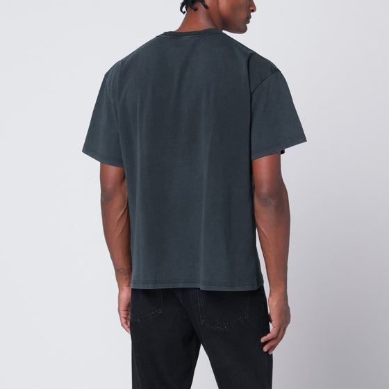 Brain Dead Faded black Alien Tractor T-shirt