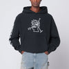 Brain Dead Faded black Neuro Free Association sweatshirt
