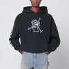 Brain Dead Faded black Neuro Free Association sweatshirt