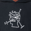 Brain Dead Faded black Neuro Free Association sweatshirt
