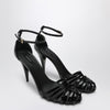 Givenchy Patent Leather Cage Heeled Sandals