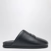 Givenchy Label flat mules in black nappa leather