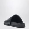 Givenchy Label flat mules in black nappa leather