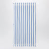 Tekla Light blue/white striped beach towel