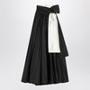 Max Mara Pianoforte Sleeveless dress in black taffeta