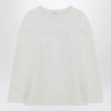 Max Mara White sweatshirt in silk blend