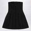 Max Mara Pianoforte Black bustier dress in sablé