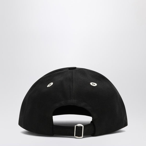 Ami Paris Black baseball cap with logo