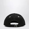 Ami Paris Black baseball cap with logo