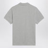Ami Paris Ami De Coeur grey polo shirt