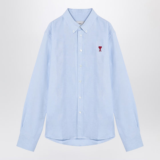 Ami Paris Light blue Ami de Coeur shirt
