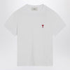 Ami Paris White Ami De Coeur T-shirt