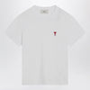 Ami Paris White Ami De Coeur T-shirt
