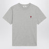 Ami Paris Ami De Coeur grey T-shirt