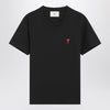 Ami Paris Ami De Coeur black T-shirt