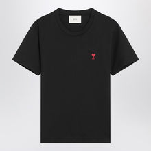  Ami Paris Ami De Coeur black T-shirt
