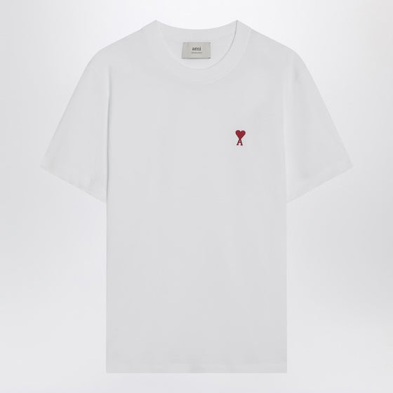 Ami Paris Ami De Coeur white T-shirt