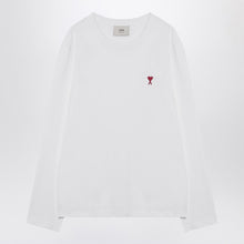  Ami Paris White Ami De Coeur T-shirt