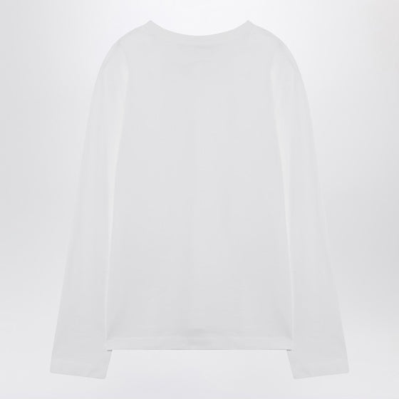 Ami Paris White Ami De Coeur T-shirt