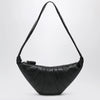 LEMAIRE Medium Croissant bag in black leather