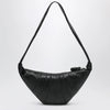 LEMAIRE Medium Croissant bag in black leather