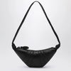 LEMAIRE Small Croissant bag in black leather