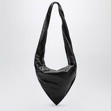  LEMAIRE Scarf bag in black/brown leather