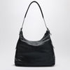 LEMAIRE Navy blue leather belted hobo bag