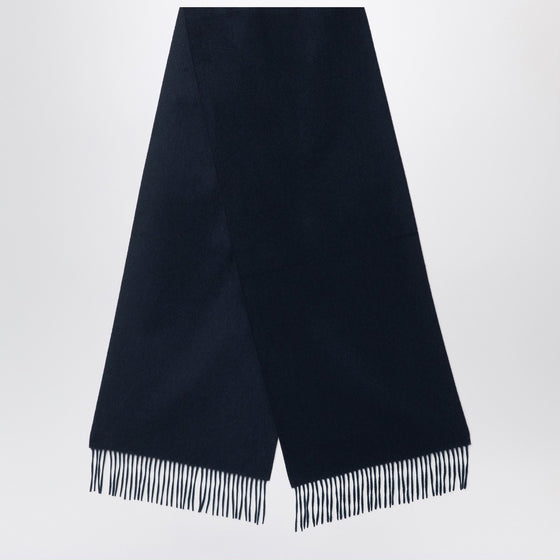Destin Dark blue cashmere scarf