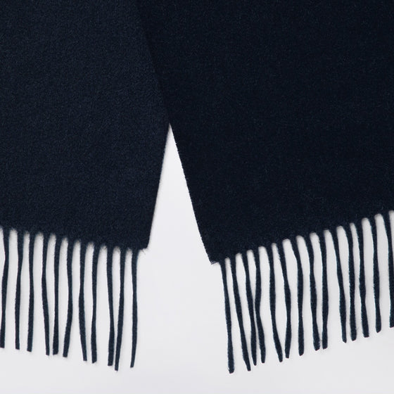 Destin Dark blue cashmere scarf