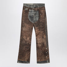  Acne Studios Jeans with Trompe L''Oeil print