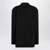The Frankie Shop Black oversized single-breasted Gelso jacket