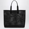 Dolce & Gabbana Dolce&Gabbana Adamo Shopping Bag in black woven mesh