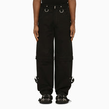  Givenchy Black trousers with removable bottoms