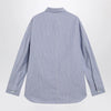Givenchy White/blue striped poplin shirt