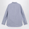Givenchy White/blue striped poplin shirt