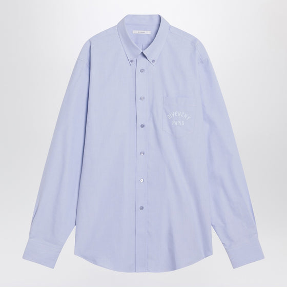 Givenchy Light blue button-down shirt in cotton