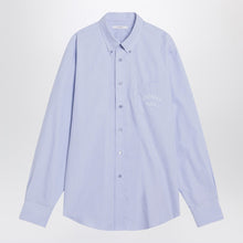 Givenchy Light blue button-down shirt in cotton