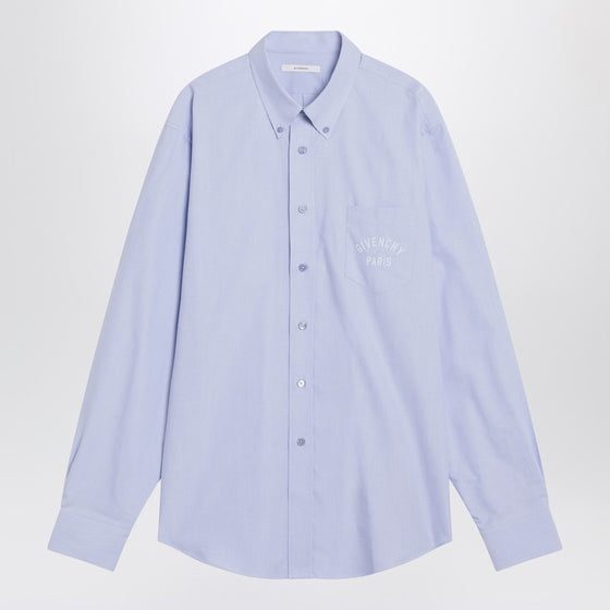 Givenchy Light blue button-down shirt in cotton