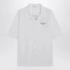 Givenchy White poplin shirt with logo print