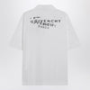 Givenchy White poplin shirt with logo print