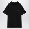 Givenchy Black cotton T-shirt with logo patch