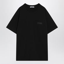  Givenchy Black cotton T-shirt with logo patch
