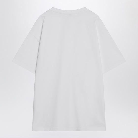 Givenchy White cotton T-shirt with logo patch