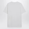 Givenchy White cotton and silk T-shirt with jacquard logo