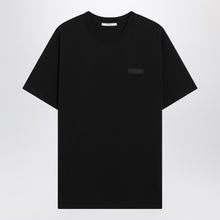  Givenchy Black cotton T-shirt with logo patch