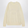 Givenchy Sweater écru in cotton with logo