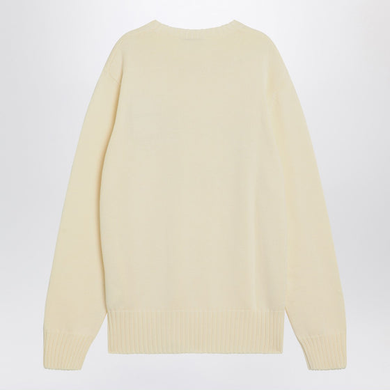 Givenchy Sweater écru in cotton with logo